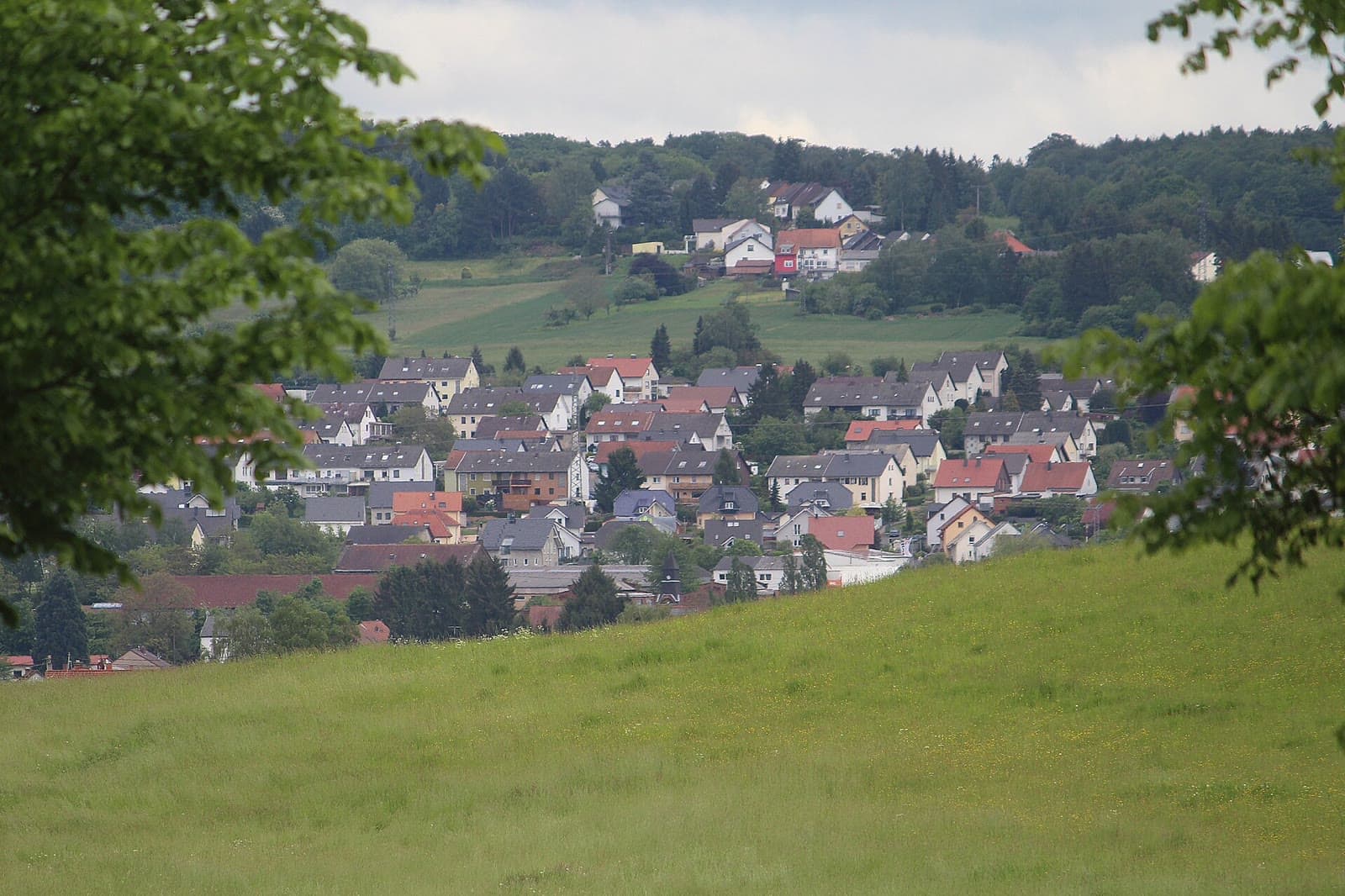 Ortsansicht von Köllerbach (Püttlingen) im Köllertal — Hausmeister vor Ort