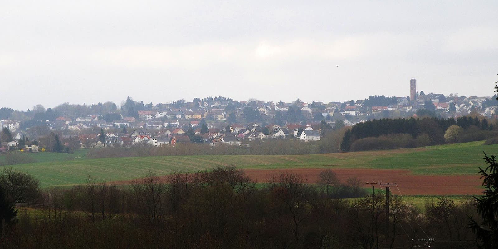Ortsansicht von Riegelsberg im Saarland — Hausmeister vor Ort